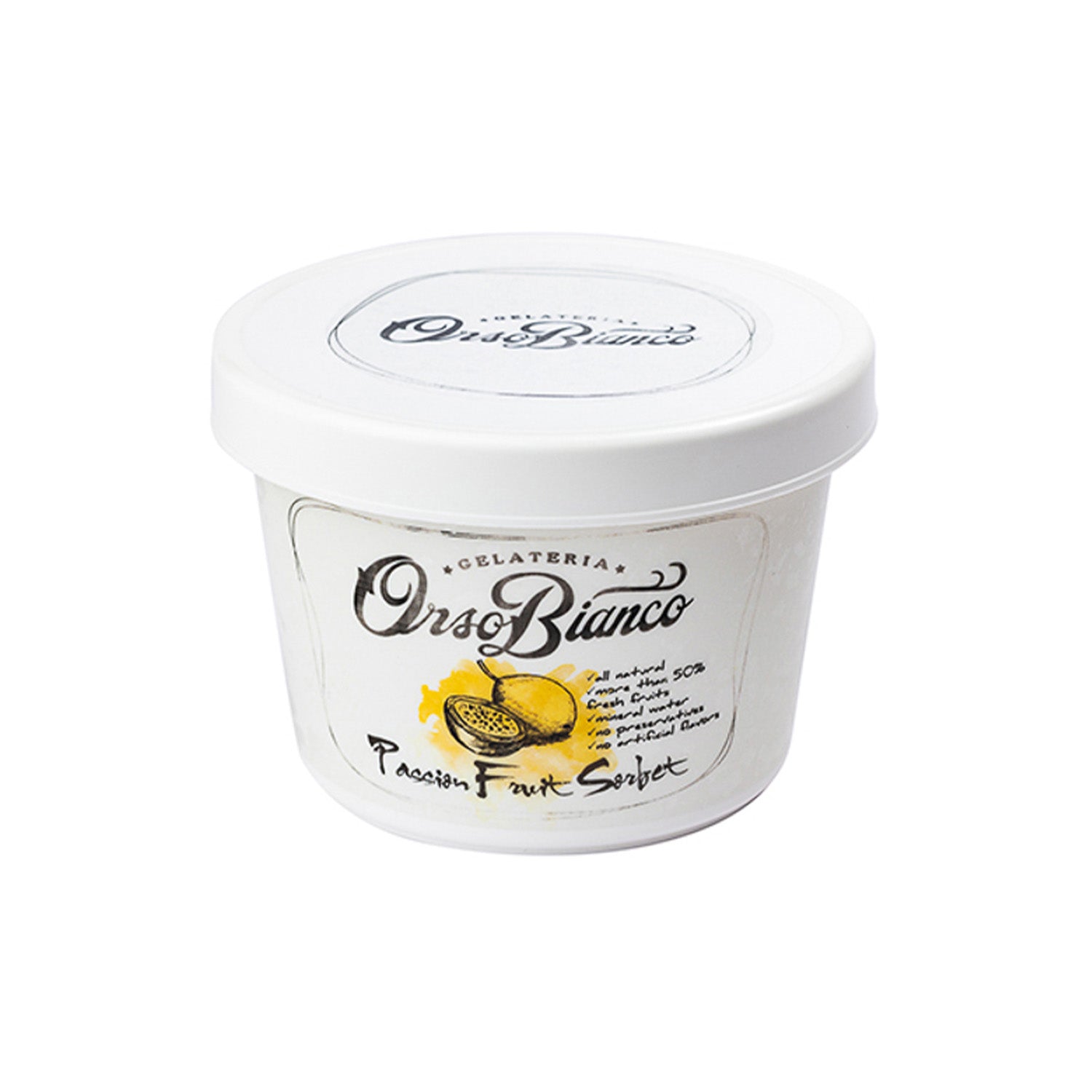 Passion Fruit Sorbet 1L