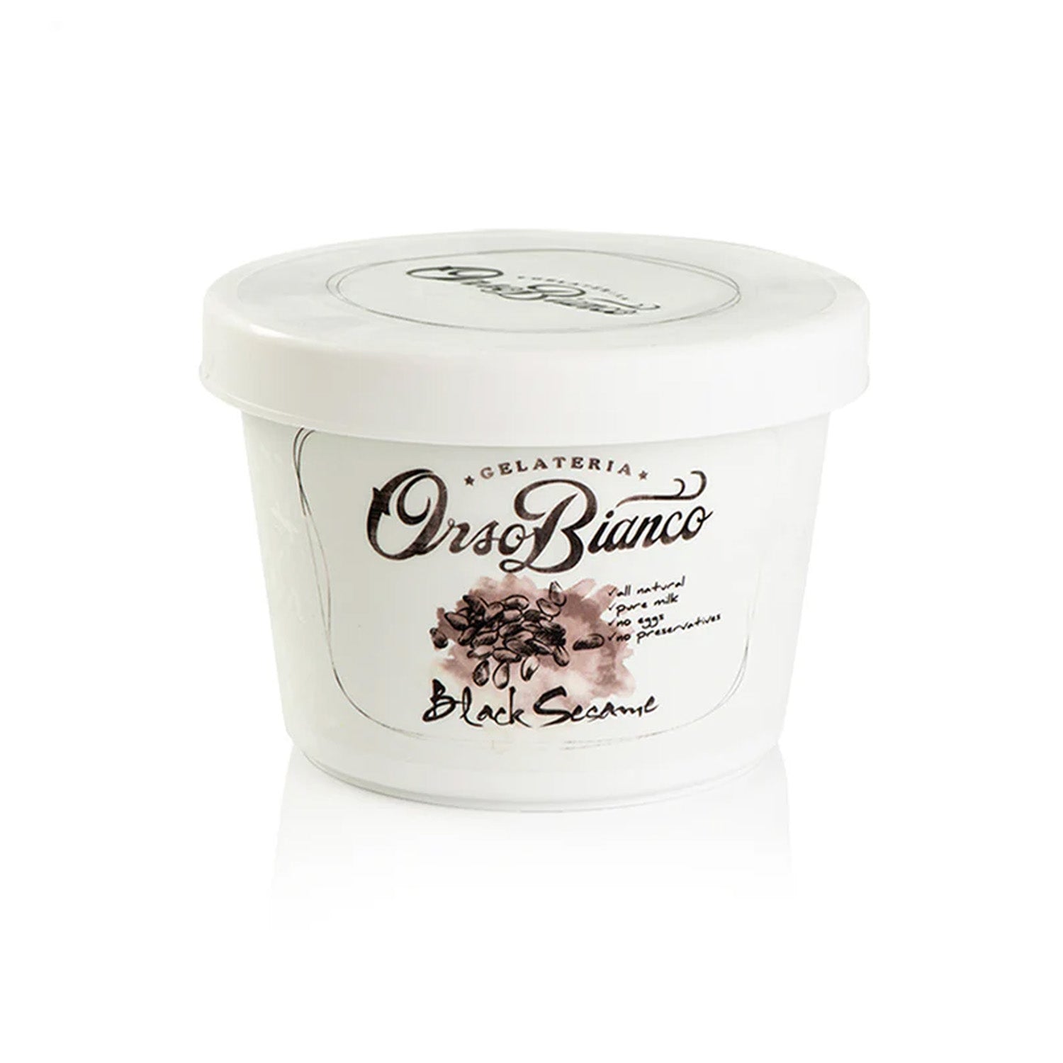 Black Sesame Gelato 1L