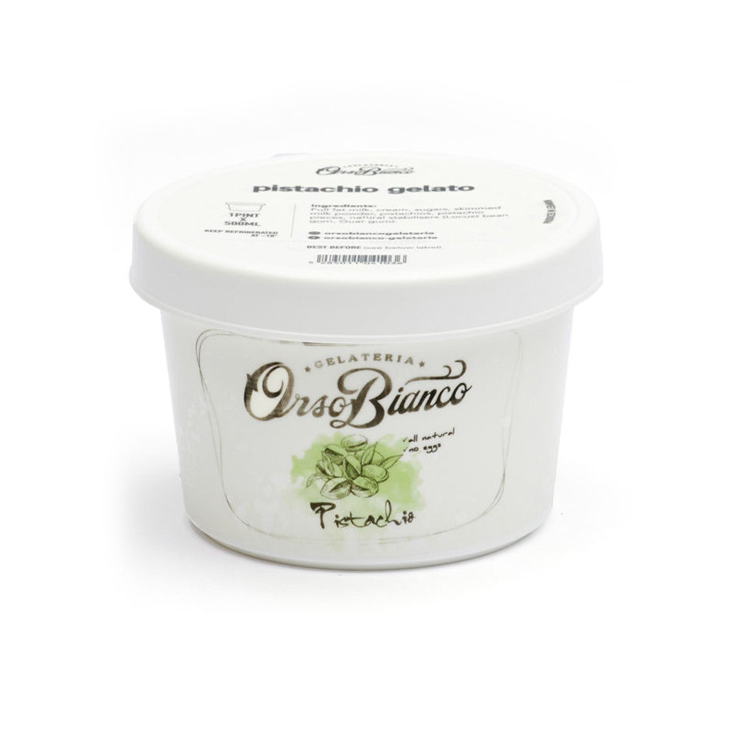 Pistachio Gelato 500ml