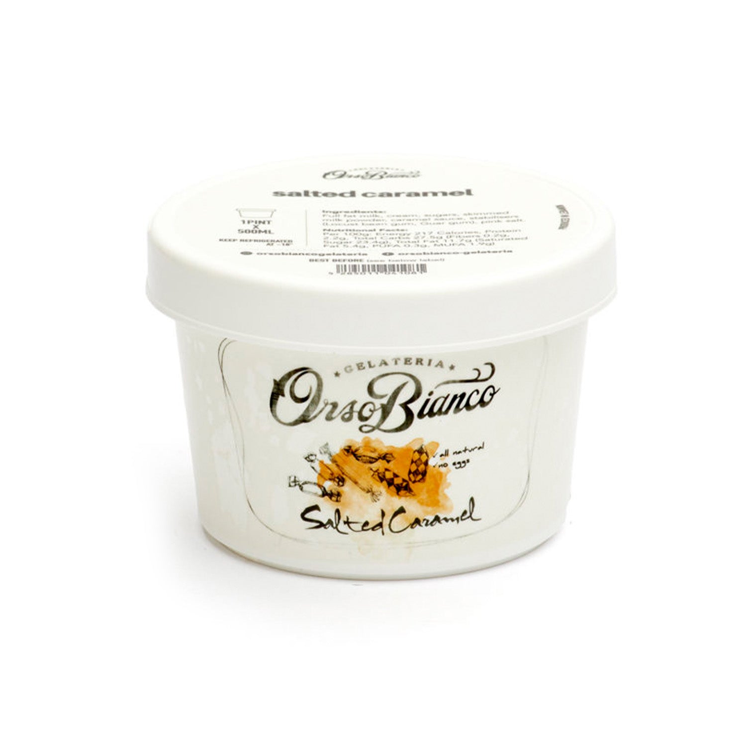 Salted Caramel Gelato 500ml